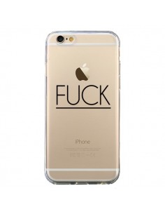 Coque iPhone 6 et 6S Fuck Transparente - Maryline Cazenave