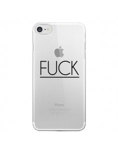 Coque iPhone 7/8 et SE 2020 Fuck Transparente - Maryline...