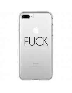 Coque iPhone 7 Plus et 8 Plus Fuck Transparente -...