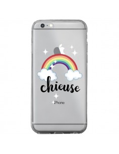 Coque iPhone 6 Plus et 6S Plus Chieuse Arc En Ciel...