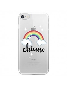 Coque iPhone 7/8 et SE 2020 Chieuse Arc En Ciel...