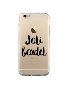 Coque iPhone 6 et 6S Joli Bordel Transparente - Maryline...