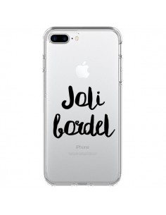 Coque iPhone 7 Plus et 8 Plus Joli Bordel Transparente -...