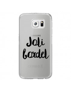 Coque Joli Bordel Transparente pour Samsung Galaxy S6...