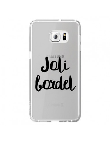 Coque Joli Bordel Transparente pour Samsung Galaxy S6 Edge Plus - Maryline Cazenave