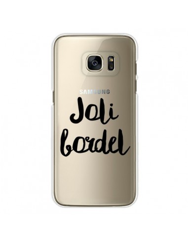 Coque Joli Bordel Transparente pour Samsung Galaxy S7 Edge - Maryline Cazenave