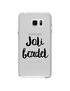 Coque Joli Bordel Transparente pour Samsung Galaxy Note 5...