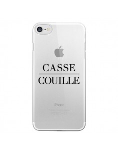 Coque iPhone 7/8 et SE 2020 Casse Couille Transparente -...
