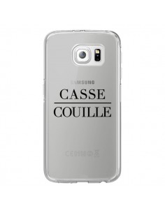 Coque Casse Couille Transparente pour Samsung Galaxy S6...