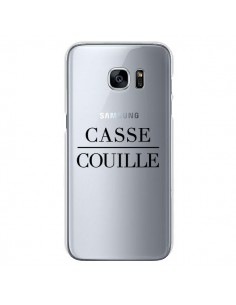 Coque Casse Couille Transparente pour Samsung Galaxy S7 -...
