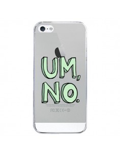 Coque iPhone 5/5S et SE Um, No Transparente - Maryline...