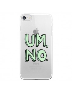 Coque iPhone 7/8 et SE 2020 Um, No Transparente -...