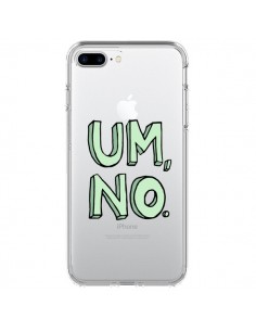 Coque iPhone 7 Plus et 8 Plus Um, No Transparente -...