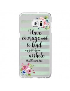 Coque Courage, Kind, Asshole Transparente pour Samsung...