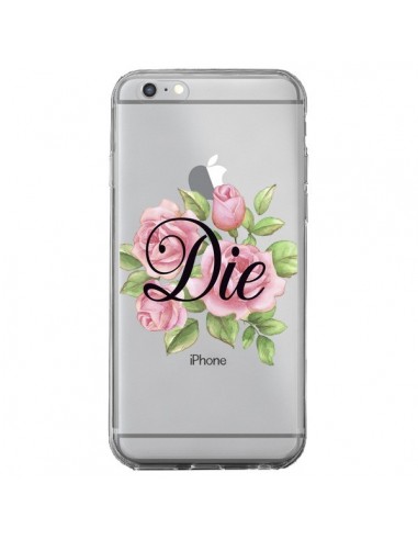 Coque iPhone 6 Plus et 6S Plus Die Fleurs Transparente - Maryline Cazenave