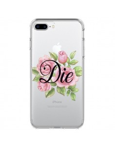 Coque iPhone 7 Plus et 8 Plus Die Fleurs Transparente -...