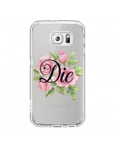 Coque Die Fleurs Transparente pour Samsung Galaxy S6 - Maryline Cazenave