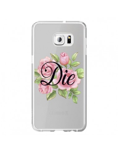 Coque Die Fleurs Transparente pour Samsung Galaxy S6 Edge Plus - Maryline Cazenave