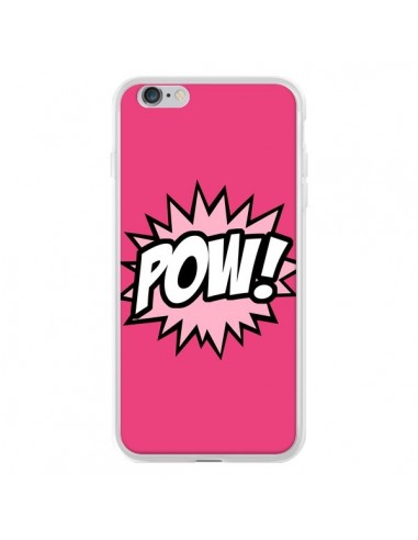 Coque iPhone 6 Plus et 6S Plus Pow Bulles BD Comics - Maryline Cazenave