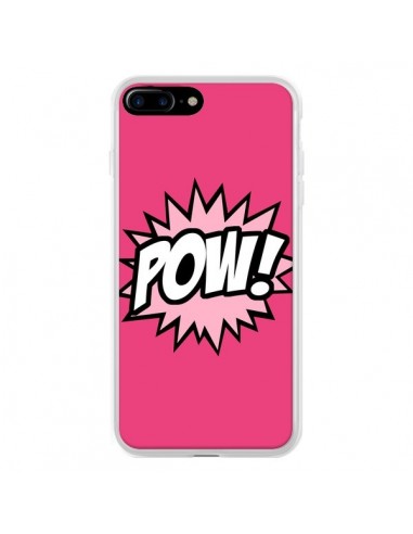 Coque iPhone 7 Plus et 8 Plus Pow Bulles BD Comics - Maryline Cazenave