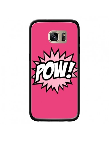 Coque Pow Bulles BD Comics pour Samsung Galaxy S7 Edge - Maryline Cazenave