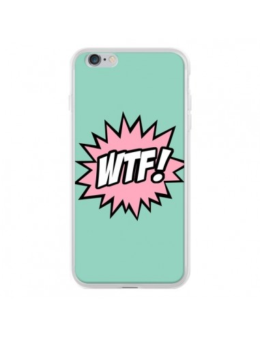 Coque iPhone 6 Plus et 6S Plus WTF Bulles BD Comics - Maryline Cazenave