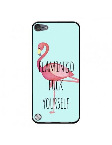 Coque Flamingo Fuck Yourself pour iPod Touch 5/6 et 7 - Maryline Cazenave