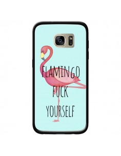 Coque Flamingo Fuck Yourself pour Samsung Galaxy S7 Edge...