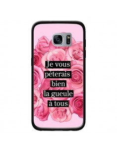 Coque Je vous pèterais Fleurs pour Samsung Galaxy S7 -...