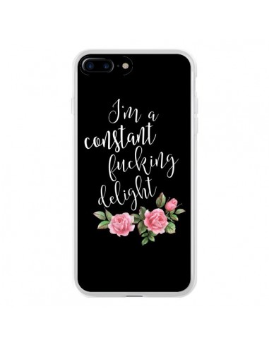 Coque iPhone 7 Plus et 8 Plus Fucking Delight Fleurs - Maryline Cazenave