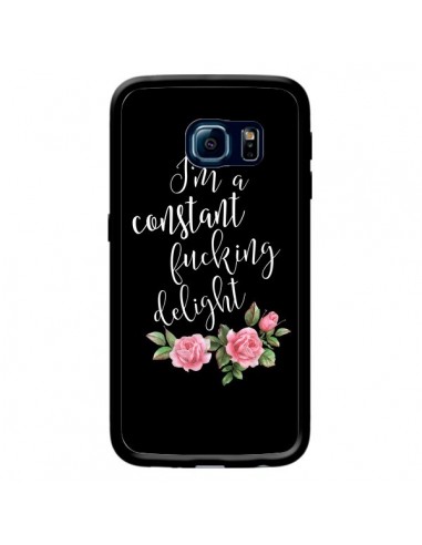 Coque Fucking Delight Fleurs pour Samsung Galaxy S6 Edge - Maryline Cazenave