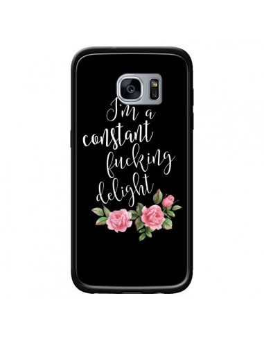 Coque Fucking Delight Fleurs pour Samsung Galaxy S7 - Maryline Cazenave