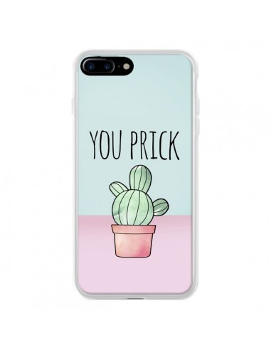 Coque iPhone 7 Plus et 8 Plus You Prick Cactus - Maryline Cazenave