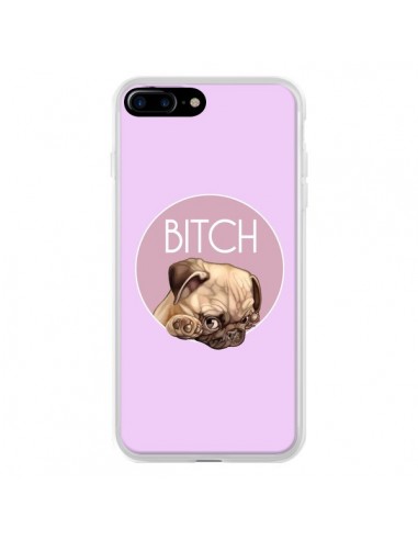 Coque iPhone 7 Plus et 8 Plus Bulldog Bitch - Maryline Cazenave