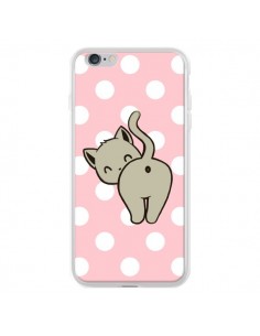 Coque iPhone 6 Plus et 6S Plus Chat Chaton Pois -...
