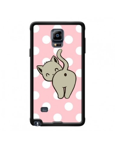 Coque Chat Chaton Pois pour Samsung Galaxy Note 4 - Maryline Cazenave