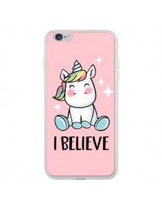 Coque iPhone 6 Plus et 6S Plus Licorne I Believe -...