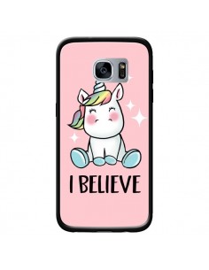 Coque Licorne I Believe pour Samsung Galaxy S7 - Maryline...