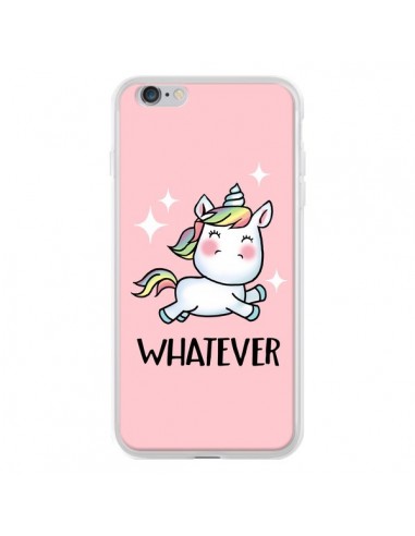 Coque iPhone 6 Plus et 6S Plus Licorne Whatever - Maryline Cazenave