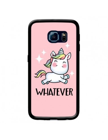 Coque Licorne Whatever pour Samsung Galaxy S6 Edge - Maryline Cazenave