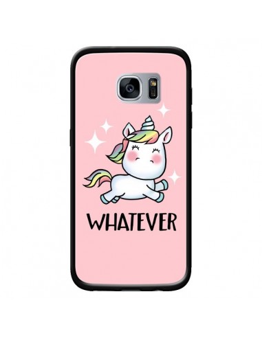 Coque Licorne Whatever pour Samsung Galaxy S7 - Maryline Cazenave