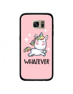 Coque Licorne Whatever pour Samsung Galaxy S7 Edge -...
