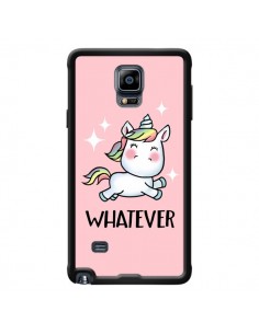 Coque Licorne Whatever pour Samsung Galaxy Note 4 -...