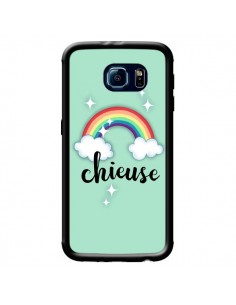 Coque Chieuse Arc en Ciel pour Samsung Galaxy S6 -...
