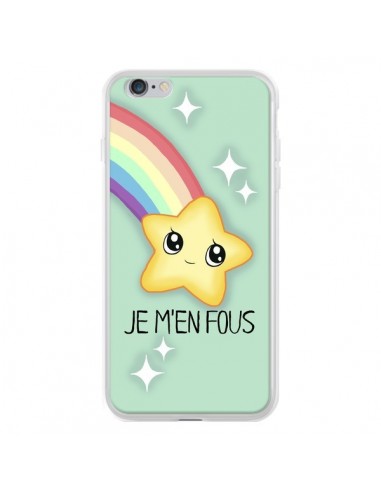 Coque iPhone 6 Plus et 6S Plus Etoile Je m'en fous - Maryline Cazenave