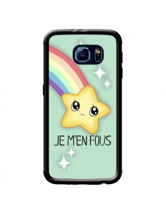 Coque Etoile Je m'en fous pour Samsung Galaxy S6 -...