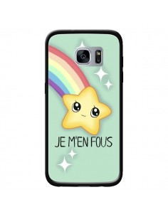 Coque Etoile Je m'en fous pour Samsung Galaxy S7 -...
