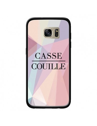 Coque Casse Couille pour Samsung Galaxy S7 Edge - Maryline Cazenave