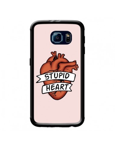 Coque Stupid Heart Coeur pour Samsung Galaxy S6 - Maryline Cazenave
