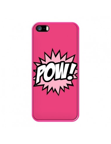 Coque iPhone 5/5S et SE Pow Bulles BD Comics - Maryline Cazenave